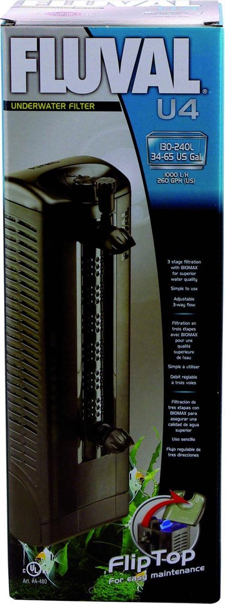 Fluval indvendigt filter u 130-240 l