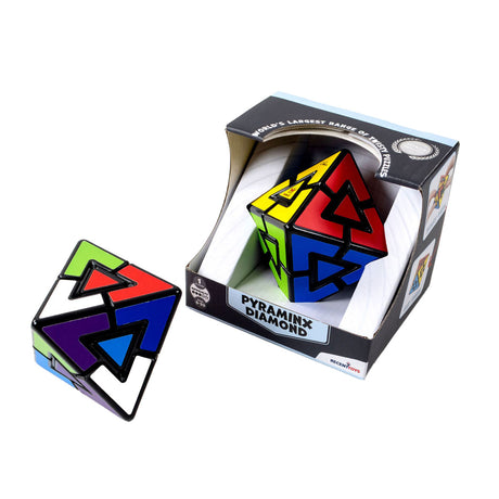 Nyligt legetøj pyraminx diamant hjernetrim puslespil