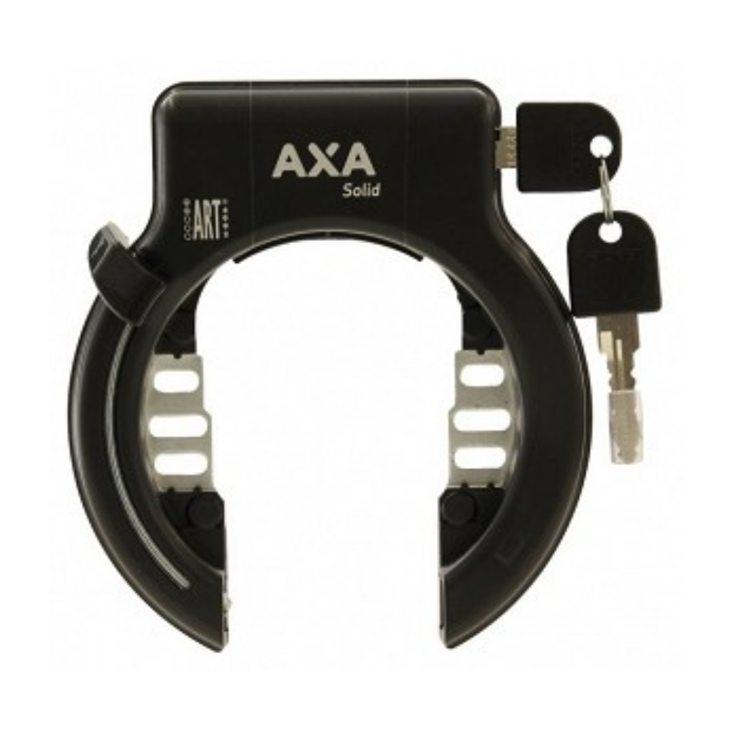 Axa Solid XL Ringslot - Art -2, sort, 58 mm