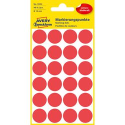 Markeringspunkter avery 18 mm 96 stk