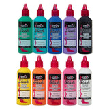 Tulipan • 3D tekstilmaling 37ml regnbuefarvekollektion 10stk.