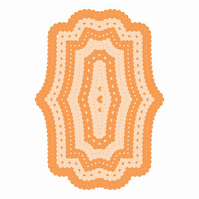 Tonic Studios • Essentials Layering die sæt scalloped heart
