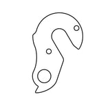 Union Derailleurpad GH-115 med skruesæt M4x0.7