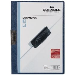 Clipmappe duraquick holdbar 2270 plastik a4 mørkeblå