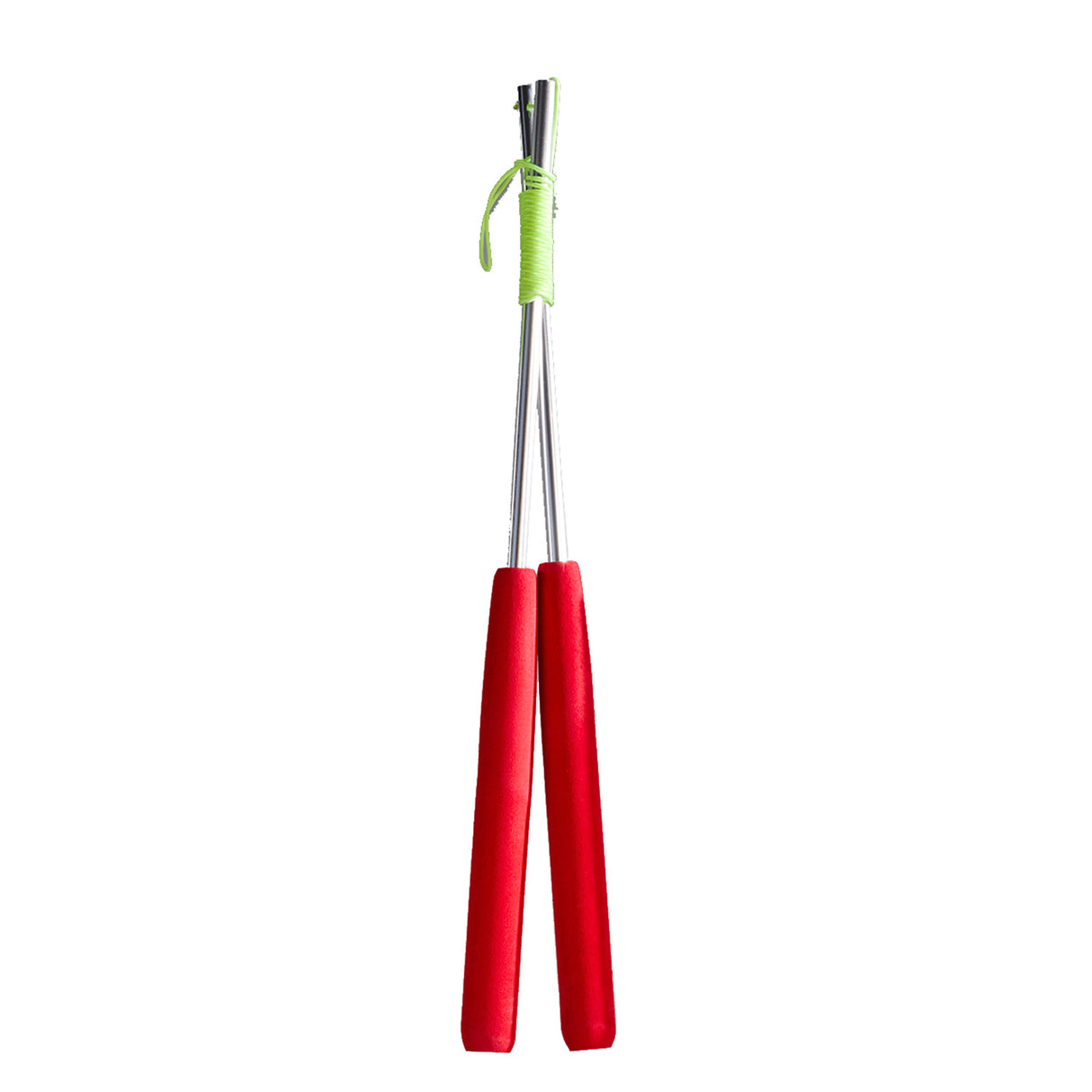Eureka aluminium diabolo sticks - rød