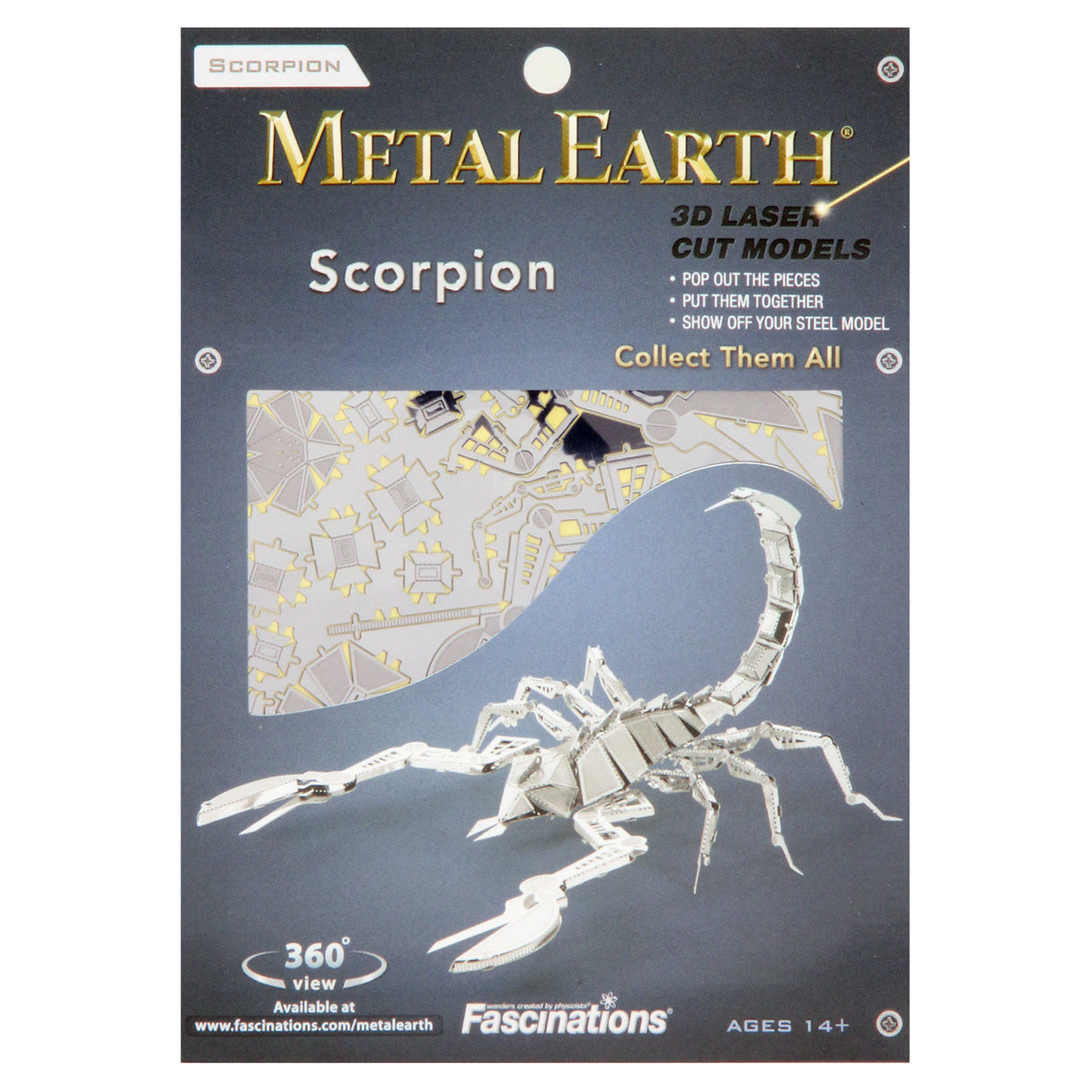 Eureka metal jordskorpion