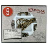 Eureka Steampunk Brain Puzzles Gray, 9 ..