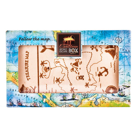 Eureka Brein Puzzle Wooden Escape Box - Caribbean ***