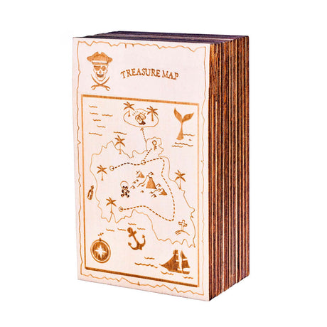 Eureka Brein Puzzle Wooden Escape Box - Caribbean ***