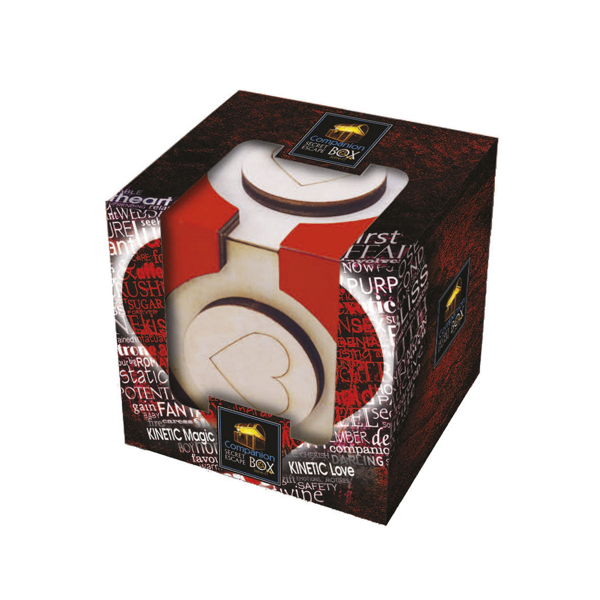 Eureka Brein Puzzle Wooden Escape Box - Companion ***