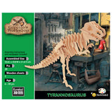 Eureka Geppettos værkstedsbyggesæt i træ 3D - Tyrannosaurus
