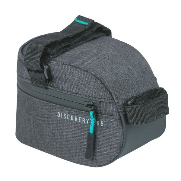 Basil City Double Bicycle Bag Mik, sort