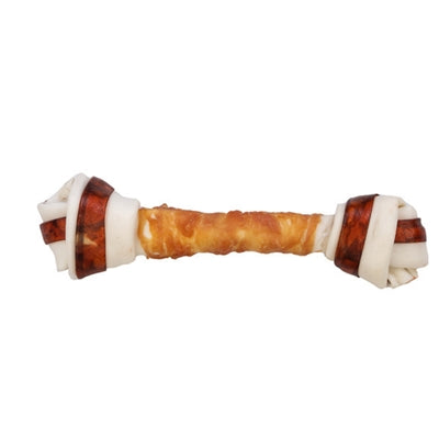 Petstyle Living Knotered Bot Multicolor med kylling