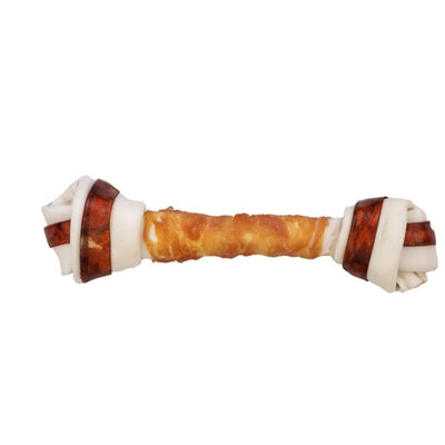 Petstyle Living Knotered Bot Multicolor med kylling