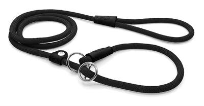 Morso Dog Leash Retrieverlijn Soft Rope Genanvendt sort