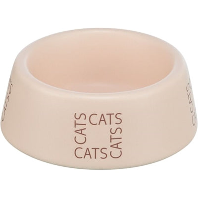 Trixie Food Bowl Drink Bowl Cat Cats Ceramic Pink