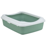 Trixie Kattenbak Classic med Rand Sage White