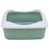 Trixie Kattenbak Classic med Rand Sage White