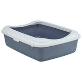 Trixie Cattenbak Classic med Rand Purple White