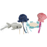Trixie Marine Animal Plush med Catnip Assorti