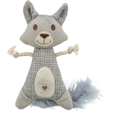Trixie Raccoon XXL Plush Stof med fjer med Catnip