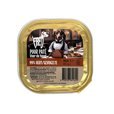 Fred's Tub Dog Pure Deer Poultry