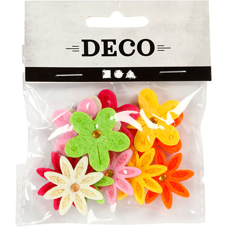 Creativ virksomhed https: www.cchobby.nl filt-blomster-med-rhinestone-d-30-mm-thickness-2-5-mm-12-piece-1-box