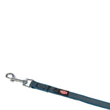 Trixie snor trækline til hund med gummi anti-skrid benzin blå L XL 5 m x 1,7 cm