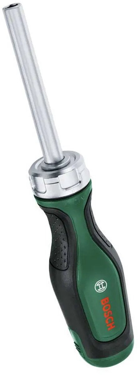 Bosch grøn bit skraldskruetrækker + 12 bits - 1600a032v0