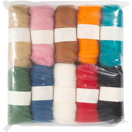 Creativ virksomhed https: www.cchobby.nl carded-wool-various-colors-10x25-gr-1-doos