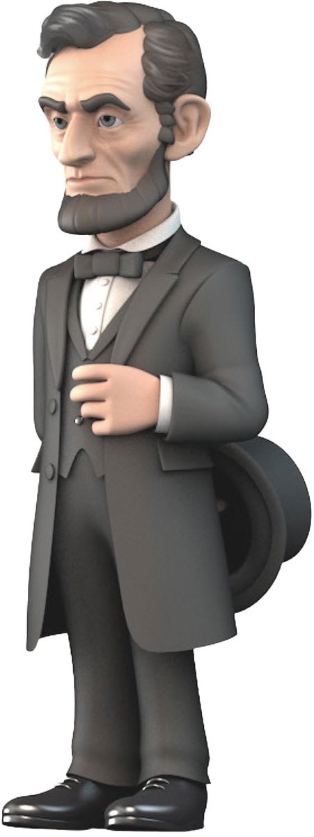 Minix historical figuur figure abraham lincoln 16th president of the united states 12 cm mini-figuur