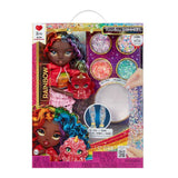 Rainbow high shimmers med slim mode dukke - iris (regnbue farvet)
