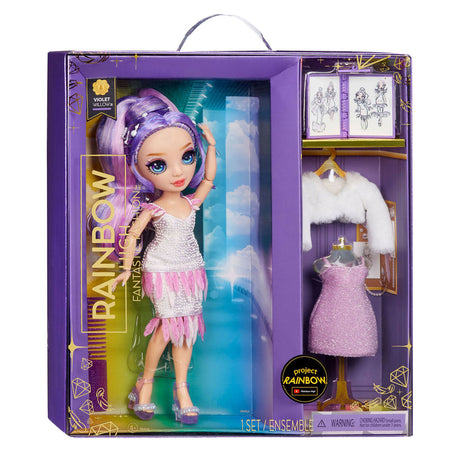 Mga Entertainment Rainbow High Fantastisk modedukke - Violet
