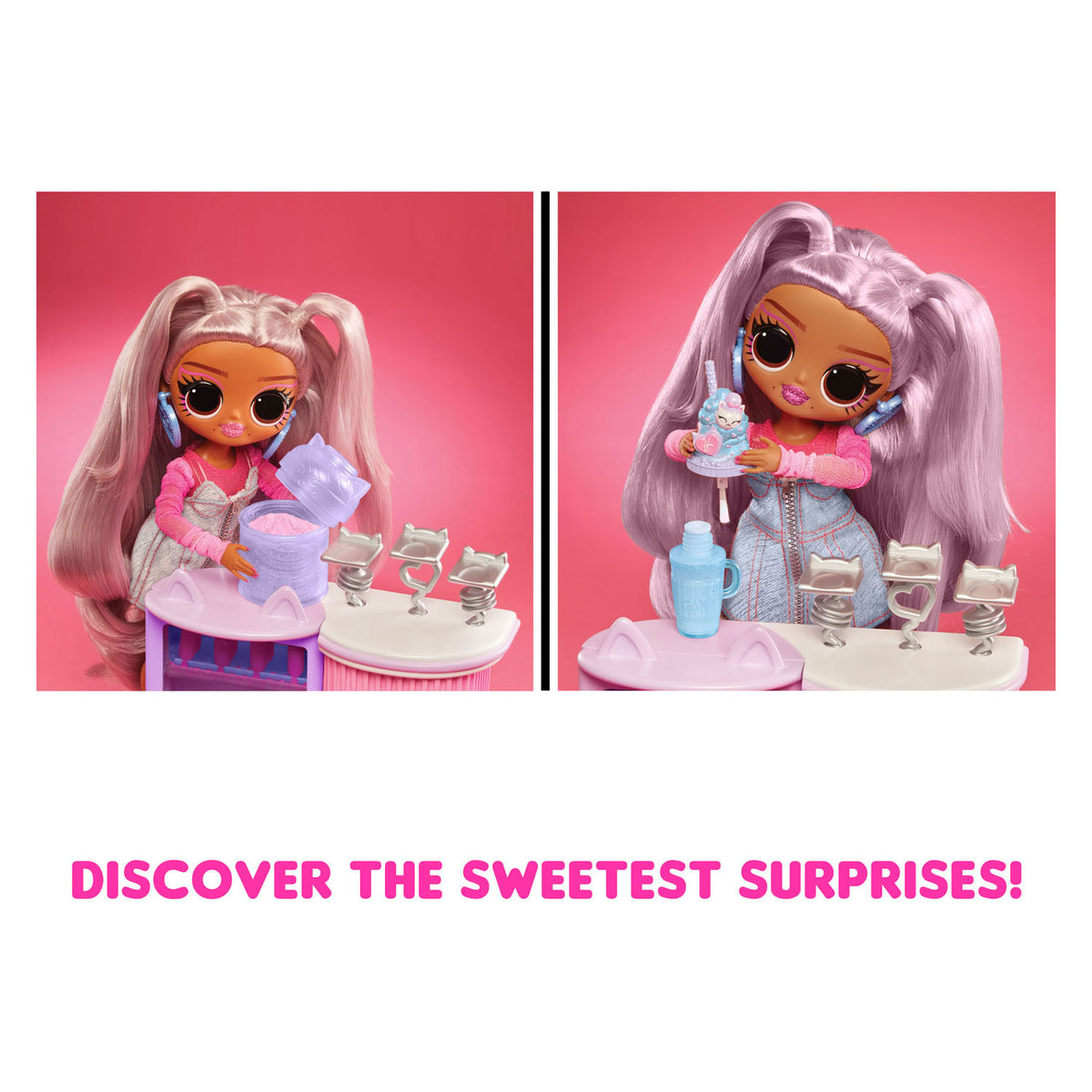 MGA Entertainment Surprise! O.M.G. Sweet Nails - Kitty K Café