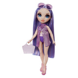 Regnbuehøj svømmestil modedukke - 28 cm - violet (lilla)