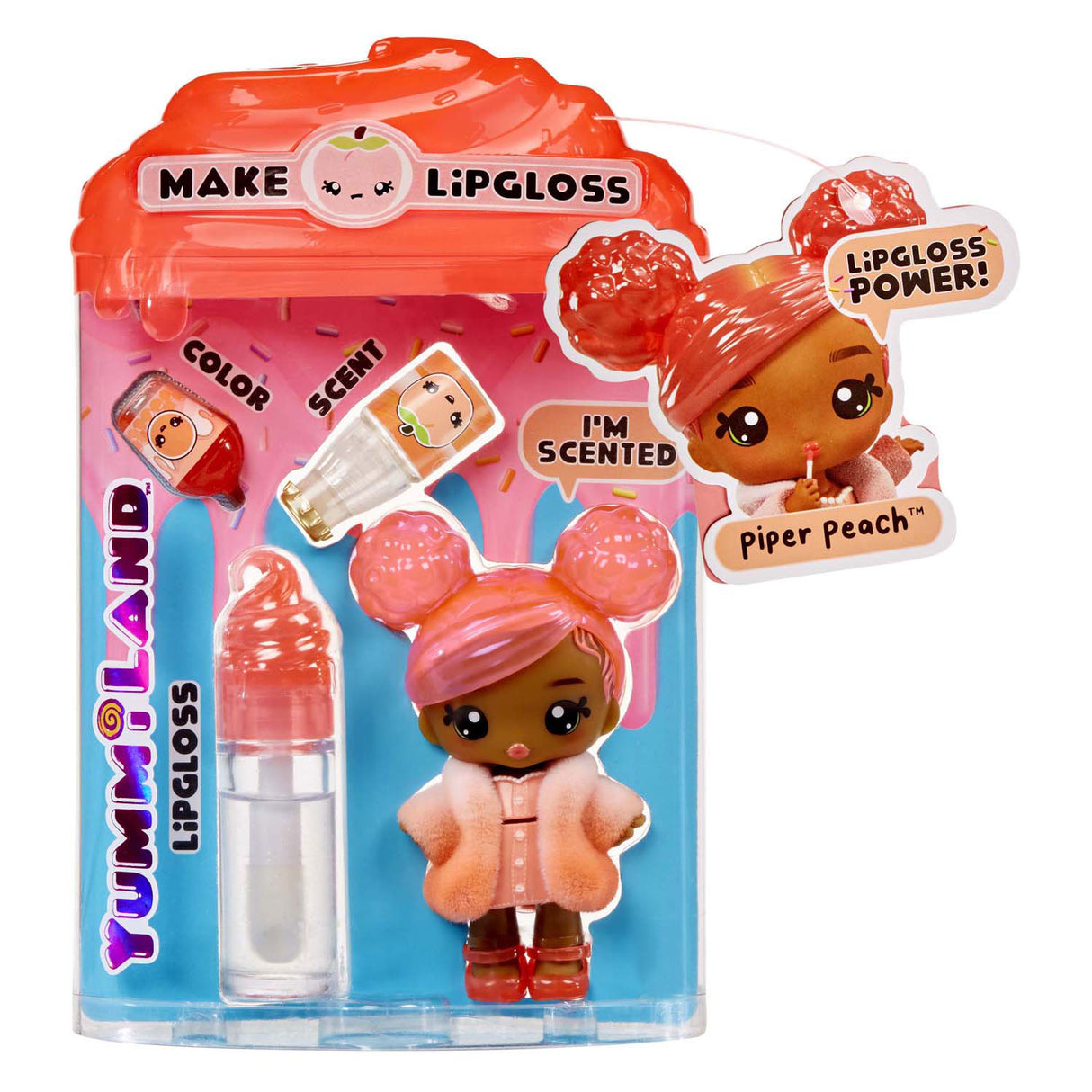 Yummiland lipgloss pop piper fersken