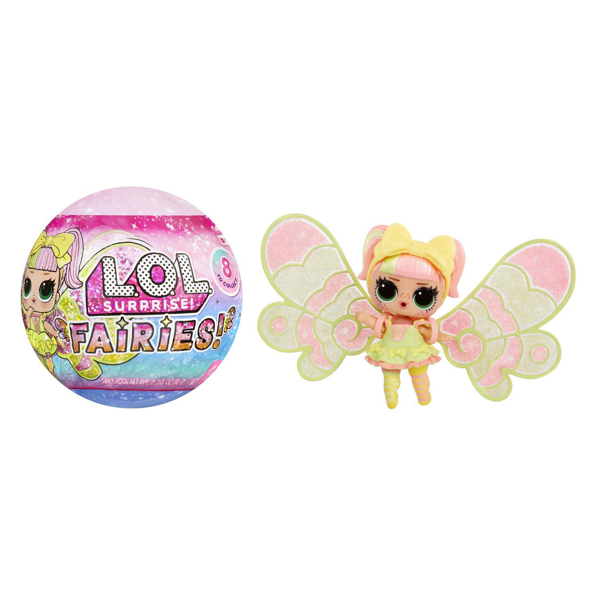 L.o.l. overraskelse fe tots mini dukke overraskelse bold