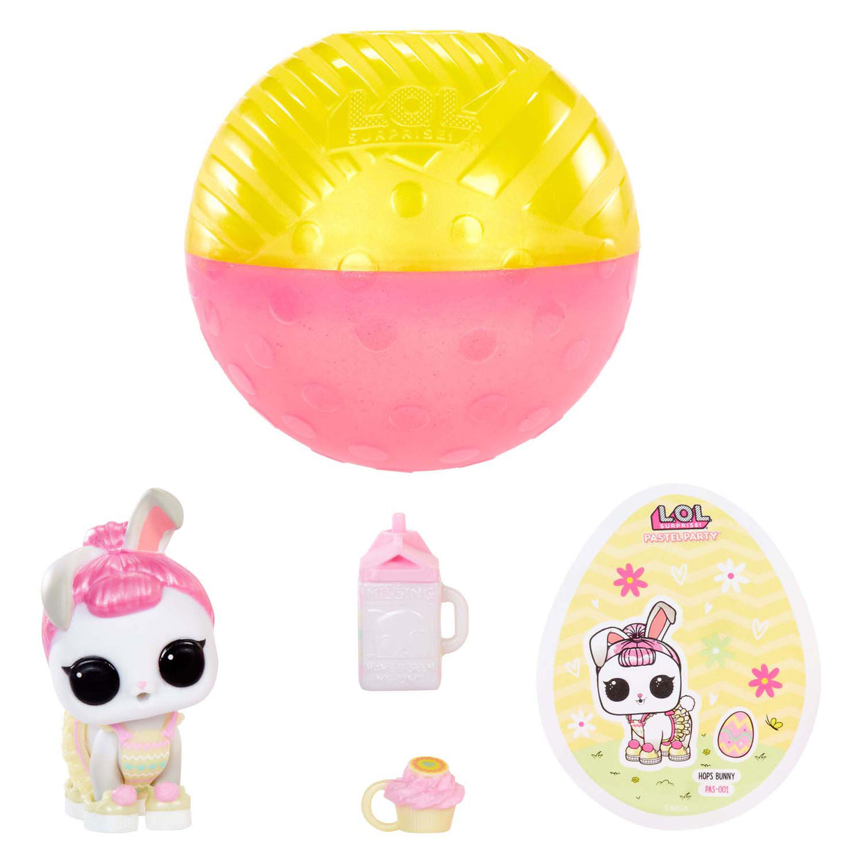 L.o.l. overraskelse påske supreme mini pop hop kanin overraskelse kugle