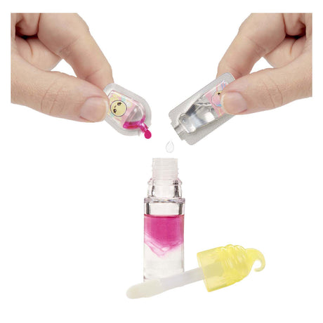 Mga underholdning yummiland dukke - nia candy fluff med lipgloss sæt