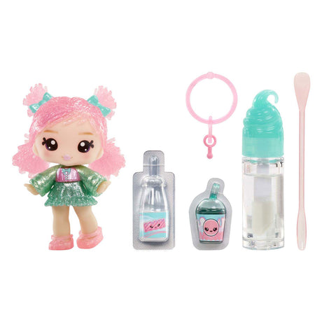 Yummiland pop - susie surt strå med lipgloss sæt