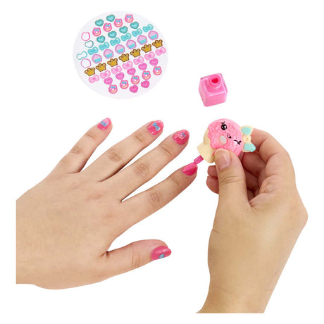 Yummiland skønhedstaske legesæt - cupcake lipgloss dukke.