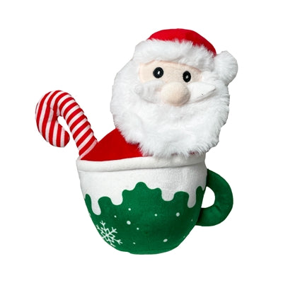 Glad kæledyrs jul krus julemanden