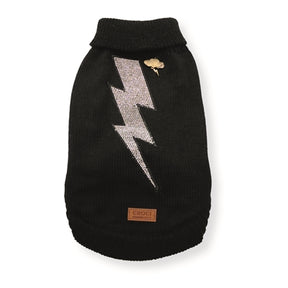 Croci hundesweater thunder lightning bolt sort