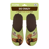 Slipper go crazy grøn brun