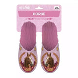 Hjemmesko hest pink