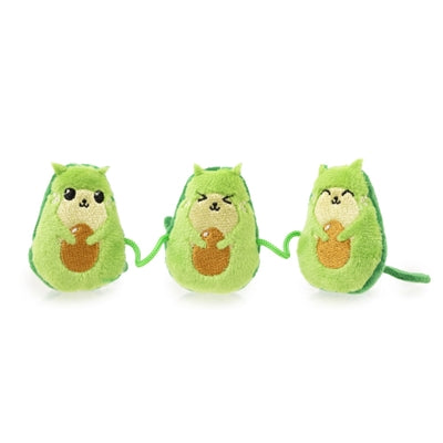 Fuzzyard avocadoer på reb med katteurtplys