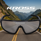 Kross cykelbriller flyve UV400 fotokromiske linser - sort stel