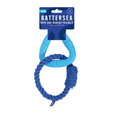 Battersea trekant gummireb blå