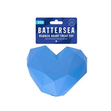 Battersea foderboldhjerte gummiblå