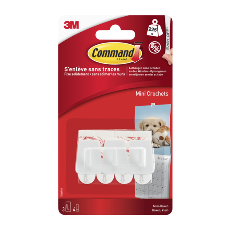 3m 1072896 - kommando mikro kroge 17066 | 12 stk